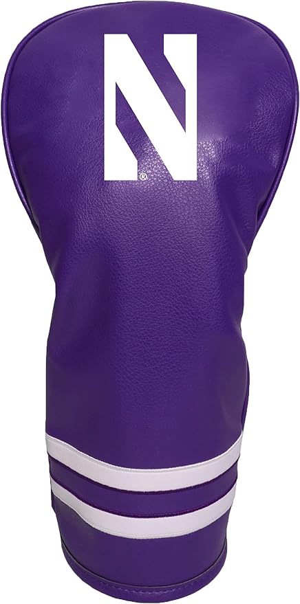 Team Golf NCAA Vintage Driver Golf Club Headcover (Printed), Form Fitting Design, Retro Design with Fleece Lining for Extra Club Protection