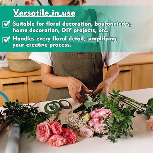 Floral Tape, 1/2inch Flower Tape, Flower Tape - Image 5