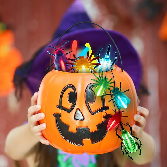 Glow Critters for Halloween Party Favor, Glow in The Dark Toys Set for Kids - Image 7
