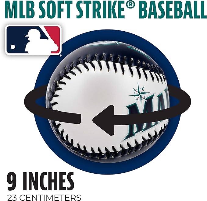 Franklin Sports MLB Team Soft Baseballs - Team Logo - Fan Shop Toy Baseball for Kids - Decoration for Desks and Office