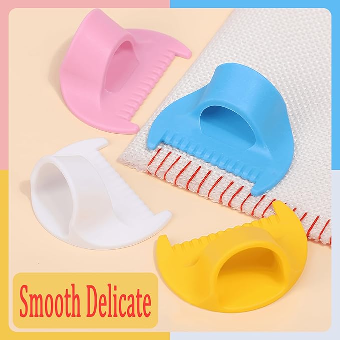 2 PCS Edge Lock Seam Guide, Mini Sewing Finger Ruler - Image 6