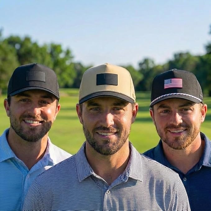 Curves & Clubs Titties Golf Hat - Funny Golf Hat, Titties Hat - Funny American Hat - One-Size-Fits-All - Men's Gifts