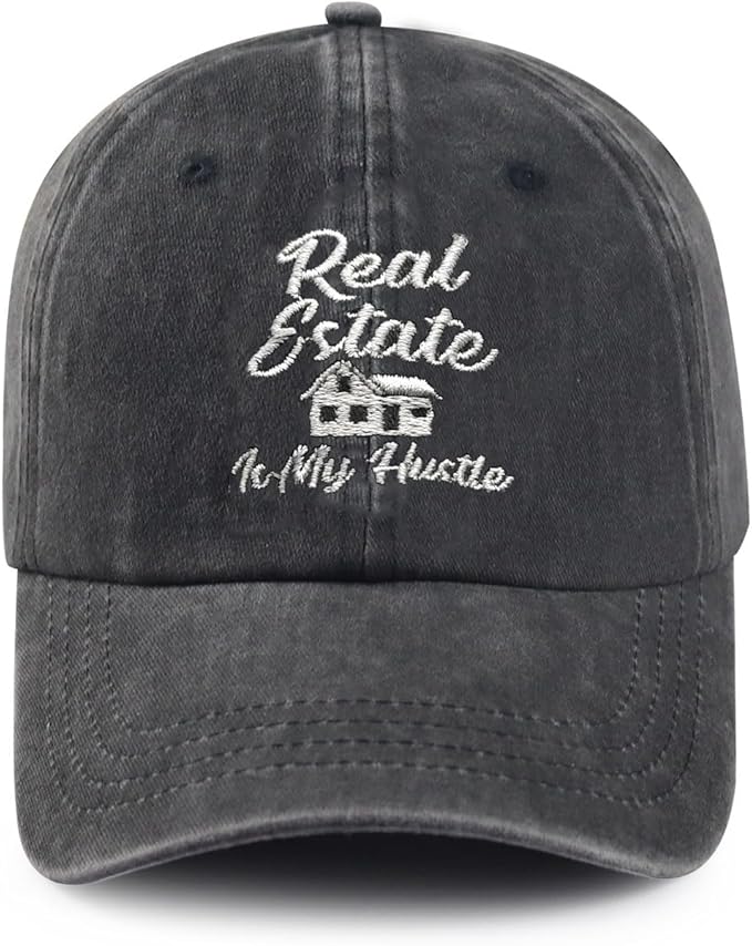 YISHOW Embroidered Bassball Cap Vintage Men and Women Embroidered Hat
