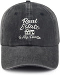 YISHOW Embroidered Bassball Cap Vintage Men and Women Embroidered Hat