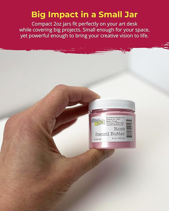 The Crafter's Workshop Stencil Butter — Boutique Texture Paste Gift Set - Image 6