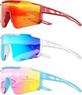 Kids Polarized Baseball Sunglasses - Youth Softball Cycling Sports Sunglasses for Boys Girls Ages 3-12 UV Protection