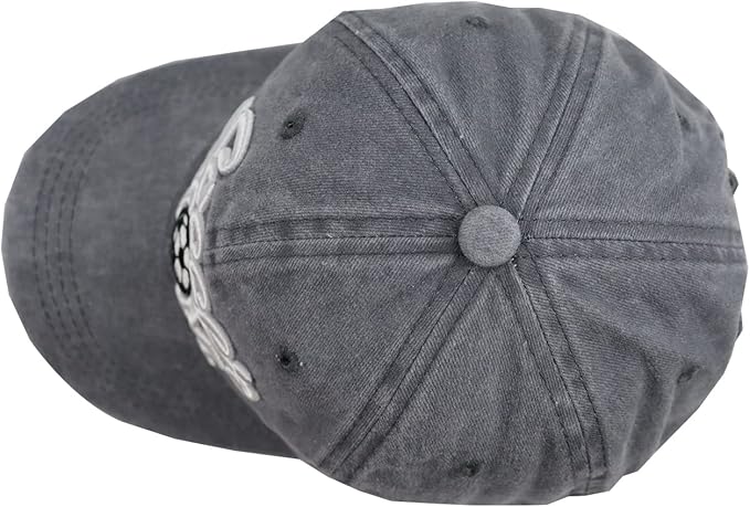 Distressed Soccer Mom Baseball Cap for Women, Adjustable Washed Embroidered Sun Hat for Mama