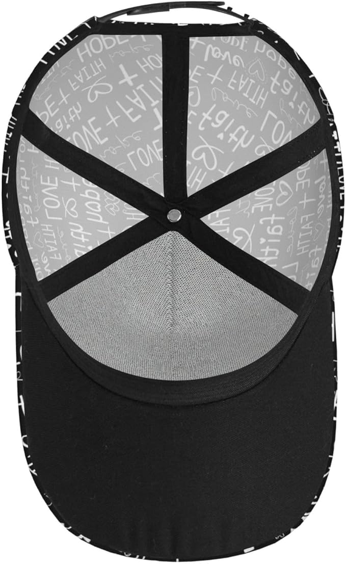 Jesus Baseball Cap Christian Trucker Hat Easter Hats Religion Snapback Cap Adjustable for Women Men