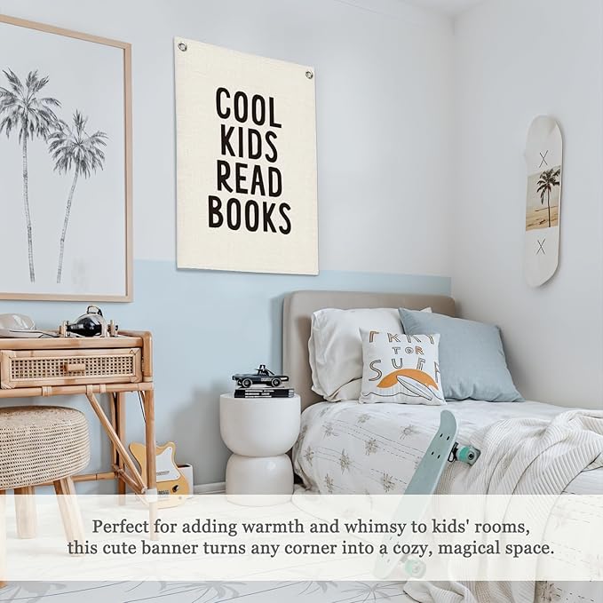 Reading Corner Decor for Classroom, Reading Nook for Kids, Cool Kids Read Books - Image 4