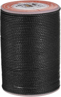 uxcell Round Leather Sewing Waxed Thread, 55m / 60 Yards Wax Polyester String by uxcell
