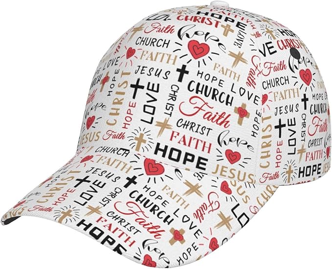 Jesus Baseball Cap Christian Trucker Hat Easter Hats Religion Snapback Cap Adjustable for Women Men