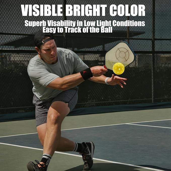 Magicorange Pickleball Balls, 20 Pack USAPA Approved Outdoor Pickleballs - Image 5