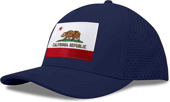 Performance Golf Hat – Adjustable Snapback Trucker Baseball Cap for Men & Women - Jetset Series