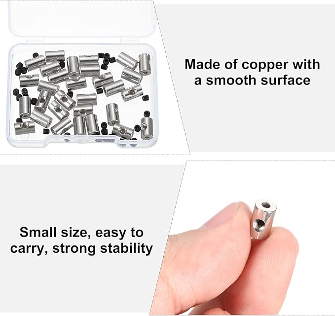 MECCANIXITY 30 Pcs Metal Locking Pin Backs, Locking Pin Keepers Locking Clasp - Image 5