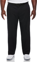 PGA Tour Men's Flat Front Golf Pant with Expandable Waistband