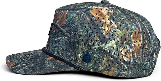 BRIMZ Outdoor Performance Hat - Water & Sweat Resistant Hats - Breathable & Moisture-Wicking Snapback