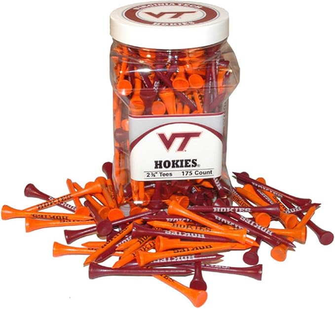 Team Golf NCAA unisex-adult Jar Includes 175 Multi-colored 2-3/4" Regulation Tees With Team Imprint.