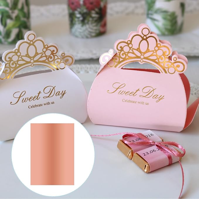 PATIKIL 11.7x8.3" Hot Stamping Foil Paper Sheet, 20 Sheets A4 Heat Transfer Hot - Image 5