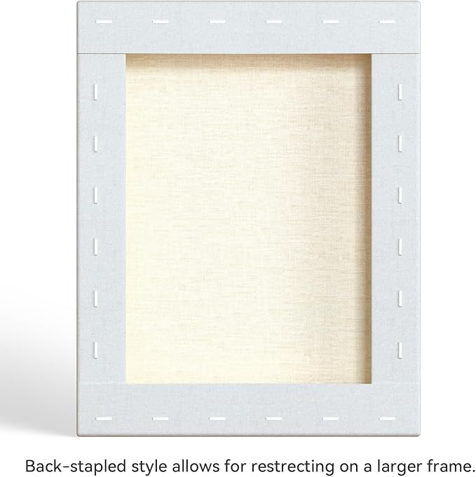 PHOENIX 11x14 Inch 4 Pack Artist Canvas - Image 3