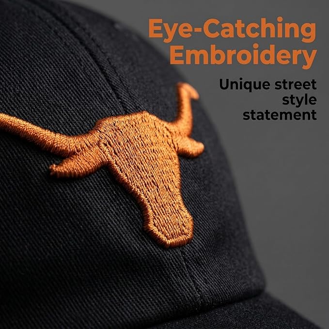 Bull Head Baseball Cap