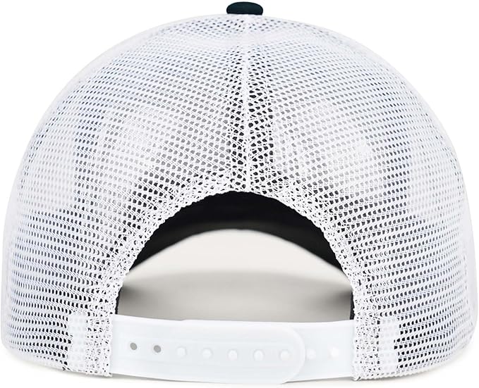 American Flag Trucker Hat - Snapback Hats for Men Women Baseball Cap - Breathable Mesh & Adjustable Fit for Casual Wear