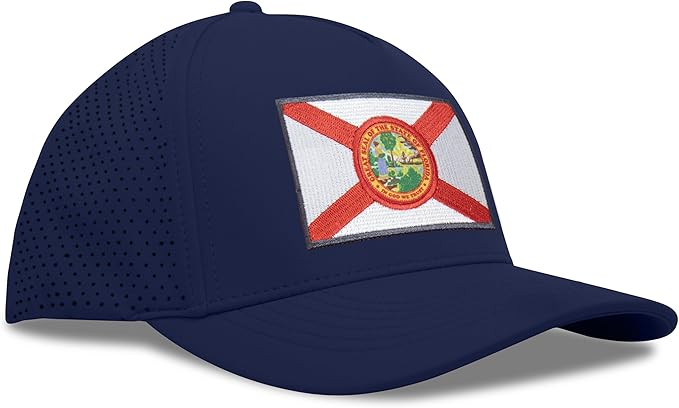 Performance Golf Hat – Adjustable Snapback Trucker Baseball Cap for Men & Women - Jetset Series