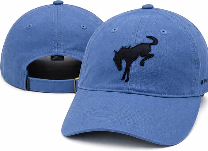 Ford Bronco Hat – Officially Licensed Adjustable Baseball Cap with Embroidered Logo – 5 Colors by Ford Motor Company