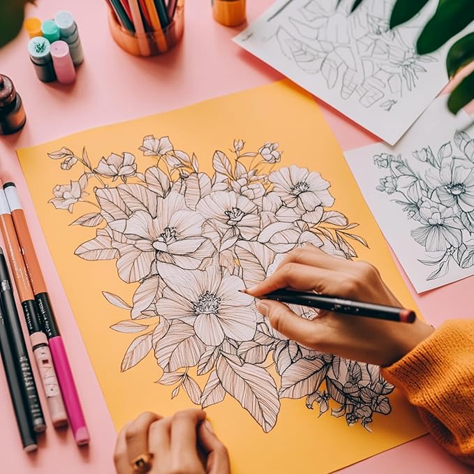 MECCANIXITY Colored Vellum Paper, 20 Sheet Deep Red Transparency 11.7 x 8.2 - Image 7