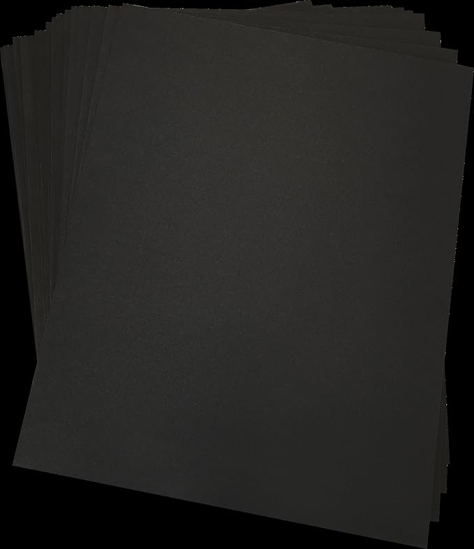 Black Foam Board 12 x 18 x 1/8" Inch, 15 Pack Acid-Free Foam Core Poster Board - Image 8
