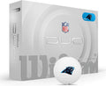 WILSON 2025 Duo Soft NFL Golf Ball - 12 Balls, White, Atlanta Falcons