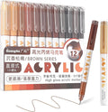 kander Direct Liquid Highlighter Acrylic Marker, 12 Colors Gel Pens by Unknown