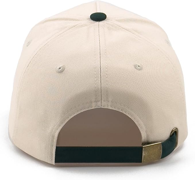 Funny Embroidered Trucker Hat, Vintage Two-Tone Cotton Baseball Cap for Men Women, Adjustable Dad Hat Gift Idea