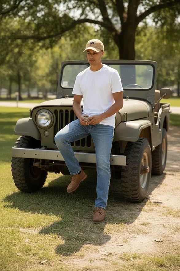 Ford Bronco Hat – Officially Licensed Adjustable Baseball Cap with Embroidered Logo – 5 Colors by Ford Motor Company