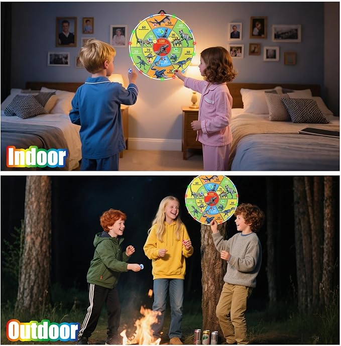 30 Inch LED Dart Board Kids Game, Indoor/Outdoor Sports Carnival Games Yard - Image 5