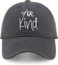 CHOK.LIDS Be Kind Trendy Womens Baseball Cap Unisex Fashion Cotton Polo Style Fun Inspirational Saying Seasonal Headwear