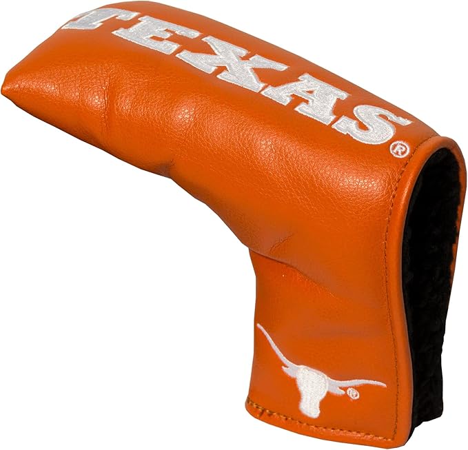Team Golf NCAA Golf Club Vintage Blade Putter Headcover, Form Fitting Design, Fits Scotty Cameron, Taylormade, Odyssey, Titleist, Ping, Callaway