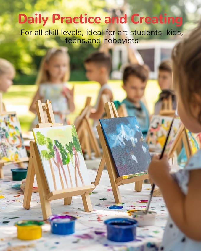 Canvas Boards for Painting 36 Pack, 5x7 Inch Painting Canvas Panels, 100% - Image 6