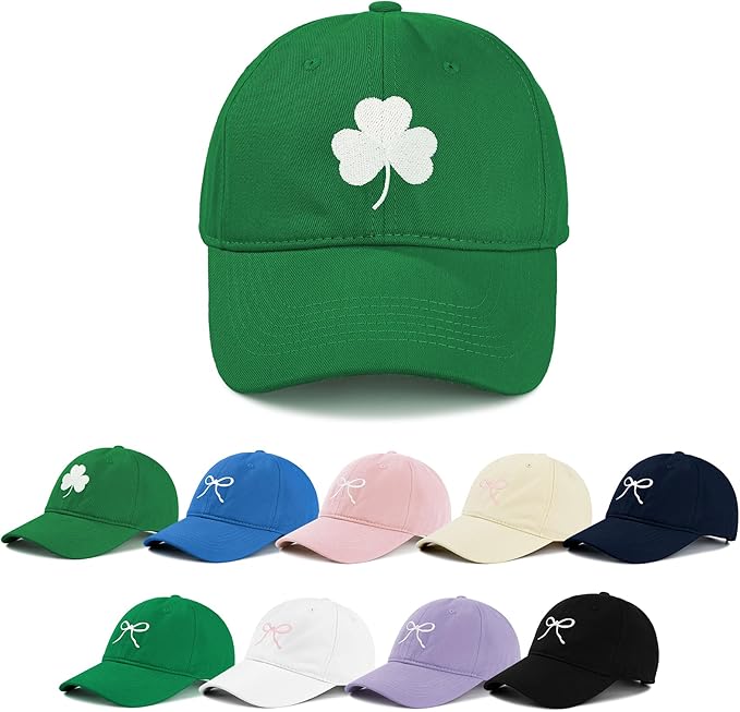 Zando Bow Baseball Cap for Women Men Girls Dad Trendy Adjustable Trucker Hat Cute Y2k Travel Golf Sports Sun Hats Accessories