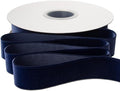 Ribbli Polyester Navy Velvet Ribbon, 1 Inches Continuous10-Yard Spool, by Ribbli