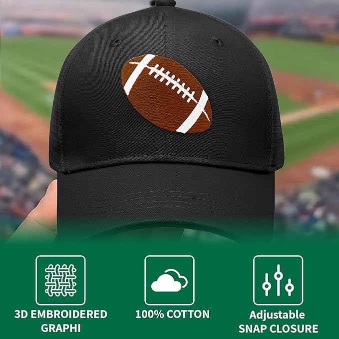 Cool Embroidered Pattern Baseball Cap,Adjustable Fit Trucker Caps,Quick-Dry Comfort Gift for Men Women Accessory-Black