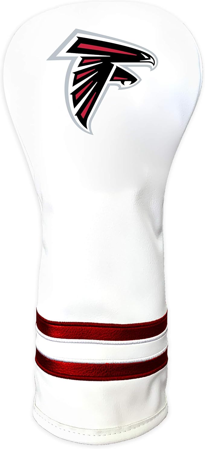Team Golf NFL Pittsburgh Steelers White Vintage Fairway Head Cover White Vintage Fairway Golf Club Headcover, Form Fitting Design, Retro Design