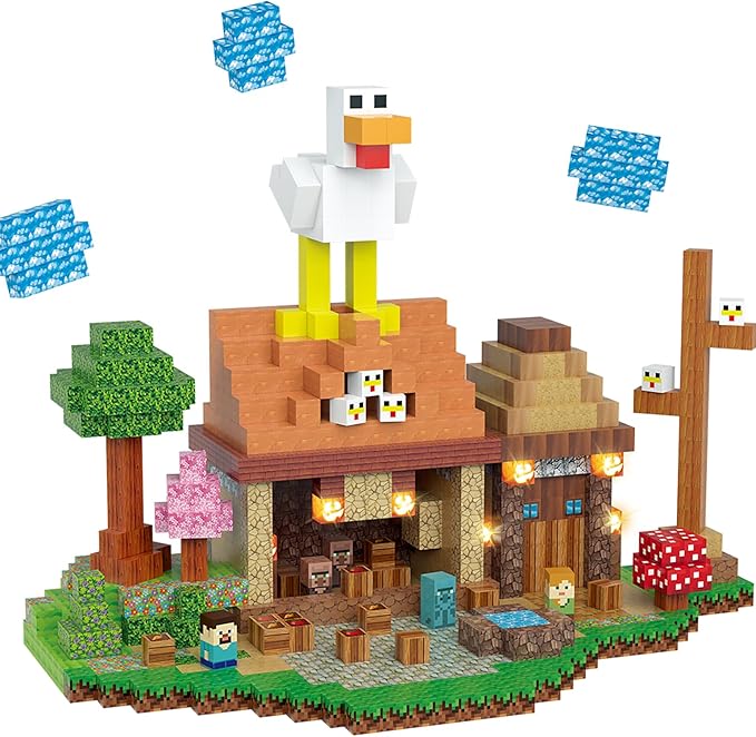 Magnetic Blocks Toy Building Set by Aidyvoi