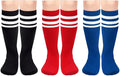 Olreco Toddler Soccer Socks Kids Baseball Socks Youth Softball Sock for Girls Boys Football Sock Boys Athletic Accessories