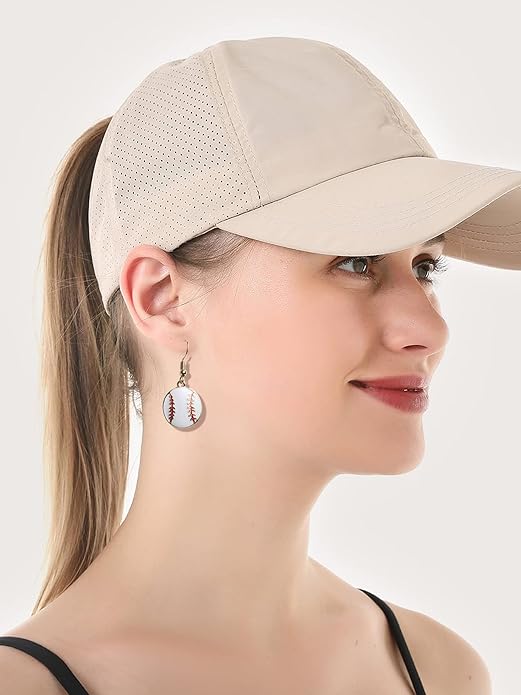 Baseball Earrings for Women Baseball Mom Accessories Essentials Game Day Fan Gifts Lightweight Sports Stud Earrings Jewelry Game Day Shirts Women