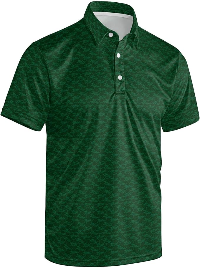 Mens Golf Shirts Golf Polo Shirts for Men Short Sleeve Polo Shirts Golf Gifts