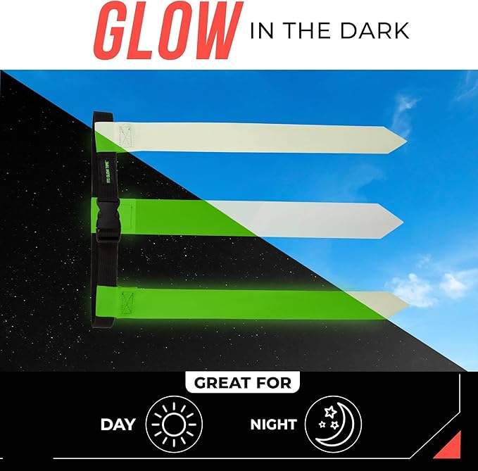 Glow in the Dark Flag Football Belts- Premium Flags - Image 2