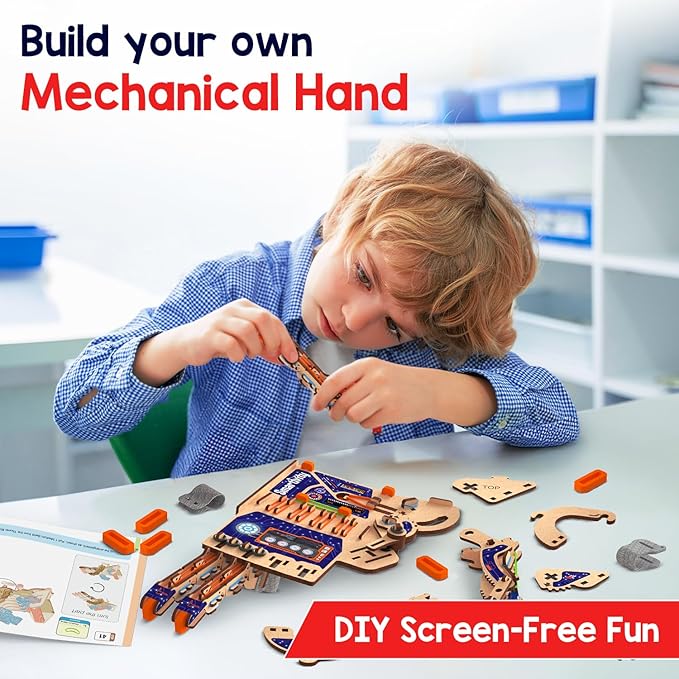 Smartivity DIY Robotic Mechanical Hand STEM Toy - Image 3