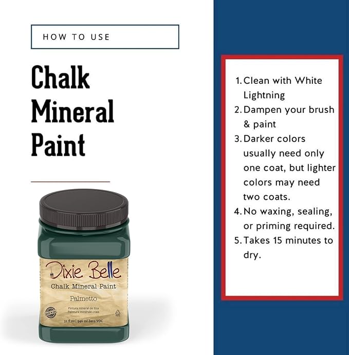 Dixie Belle Paint Company Chalk Finish Furniture Paint - Image 3