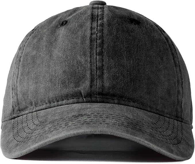 Edoneery Men Women Baseball Cap-Low Profile Adjustable Washed Cotton Golf Dad Hat