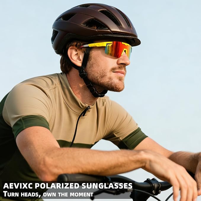 2-Sizes Kids Youth Baseball Sunglasses Men Women Vipers Sunglasses Softball Boys Girl True Polarization &UV Protection